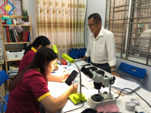 kỹ thuật xi mạ kim cương và vàng cao cấp